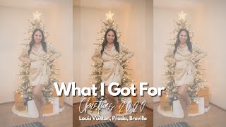 WHAT I GOT FOR CHRISTMAS 2020 | Louis Vuitton, Prada, Breville, Charlotte Tilbury, etc.