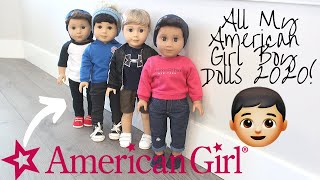 All My American Girl BOY Dolls Collection I Spring 2020