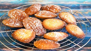 Madeleine - französisches Kaffeegebäck / einfach zu backen und perfekt im Geschmack,  Sandgebäck