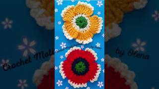 How to crochet a poppy 🌺