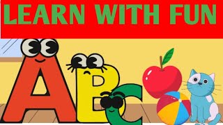 ABC phonic song_toddlers learning video song A for Apple , nursery rhymes