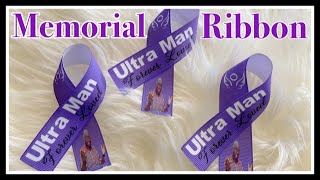 Homegoing Ribbon Tutorial | Memorial Ribbon | In memory of