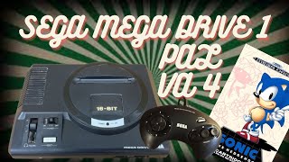 Оригінальна Sega Mega Drive 1 PAL VA4 та Sonic the Hedgehog (1991 video game). Мрії збуваються!