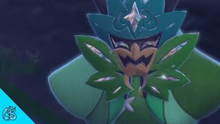 Pokemon Scarlet and Violet DLC Teal Mask Cutscene - Meeting the Ogre at the Festival of Masks