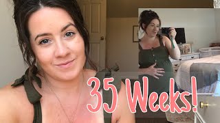 35 WEEK PREGNANCY UPDATE | TMI PREGNANCY SYMPTOMS