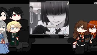 HP react to femHarry as Yosano Akiko (reupload)  ГП реакция на фемГарри как Йосано Акико(перезалив)