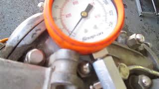 1972 YAMAHA XS 650 MOTOR COMPRESSIN TEST 2919030