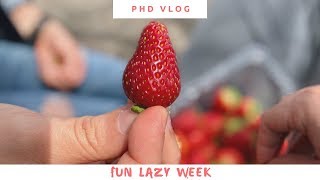 PhD Vlog: Fun Lazy Week