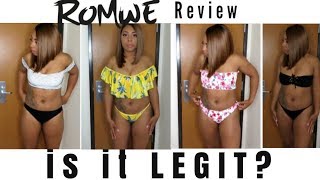 CHEAP ROMWE Review & Swimsuit Try-on | EVERYTHING UNDER $15!!