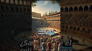 El Coliseo Romano: Espectáculos y Gladiadores 🏛 #historia #coliseo #shorts