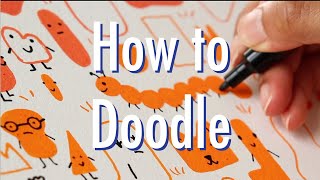 The Power of Doodling | How to Build Confidence as an Artist | Bonjordyn