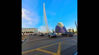 CIUDAD  DE LAS ARTES Y LAS CIENCIAS 🎭#valencia #valenciaspain