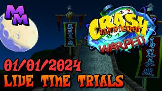 Crash Bandicoot: Warped - Live Time Trials - Midnight Run NTSC [2/?]