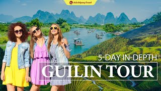 5 Days In-depth Guilin Tour – Longji Rice Terraces Hike & Leisurely Yangshuo