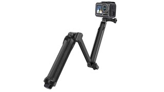 Monopod + Tripod + Grip Super Portable Magic Mount Selfie Stick for GoPro Hero12 Black