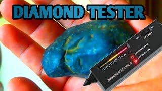 TESTING BLACK CARBONADO DIAMOND USING DIAMOND SELECTOR 2 | MAXS HUNTER