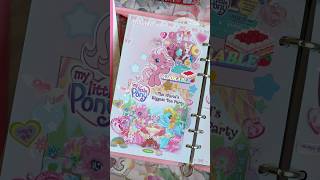 🎀 #mylittlepony theme ૮ o̴̶̷᷄ ̫ o̴̶̷̥᷅ ა♡ 🎀Do you like them ? 💕✨👀..#journaling #journal