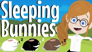 Sleeping Bunnies | Nursery Rhymes for Kids | Action Song | Hop Hop Hop | Sing A Long