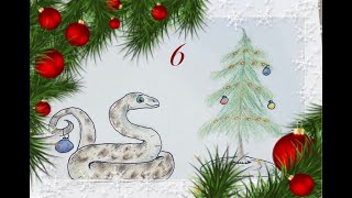 12 Days of Creepmas~6) Danger Noodle XMAS