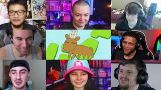 Youtubers reacting to "My Deer Friend Nokotan" OP || reaction mashup