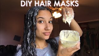 DIY Hair masks for ALL hair types