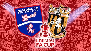 HIGHLIGHTS - FA CUP#2 - Margate FC v Folkestone Invicta FC (H) - 16th September 2023