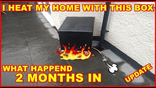 Heating My Home with a Diesel Heater Chinese Hot House Saving Fuel Waste Oil Burner Off Grid Van