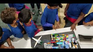 Jr. FLL Lego League Robotics Expo - Spacebots Present:  Mission Moon Base