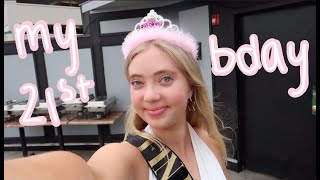 my crazy 21st birthday! having a party, going out, friends | vlog