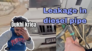 bolero di diesel pump wli pipe leak ho gyi | boht din bd Bike chlae | bolero v kj din he aa apne kol