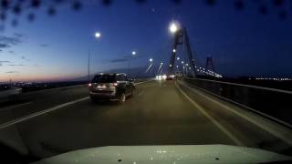 Viofo A118C dashcam twilight test 10 november 2016