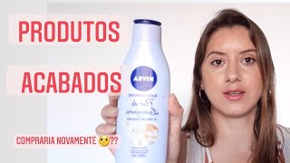 Produtos Acabados. Compraria de novo? - Tatiane Scharman