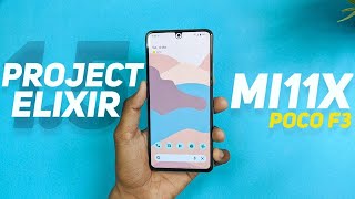 How to Install Project Elxir in Mi 11x REDMI K40 or POCO F3| TWRP | Latest & Easy Method