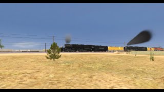 Pere and marqeite 1225 and Nickle plate road 765 trainz