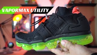 Review of Nike Air Vapormax Flyknit Utility Black Volt