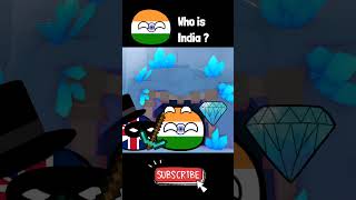 Countryball India ! who is india #countryballs #indiaball #shorts