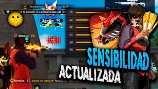 🎯 SENSIBILIDAD HEADSHOT ☠️ Para dar TODO ROJO en FREE FIRE