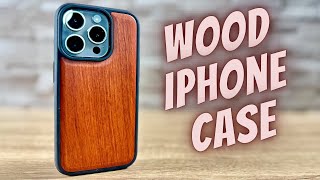 Awesome Hard Wood iPhone 15 Pro Case