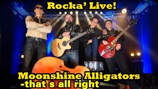 Moonshine Alligators - That's All Right - song by Arthur Crudup