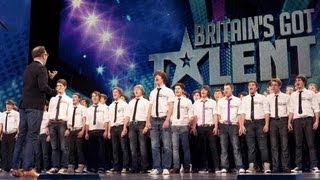 Only Boys Aloud - The Welsh choir's Britain's Got Talent 2012 audition - UK version