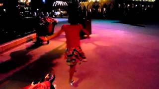 She Danced Like Nobody Was Watching, Epcot, Dec 13, 2015  6.5yo