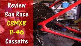 SunRace 11-46 Cassette CSMX8 (11 Speed) Review