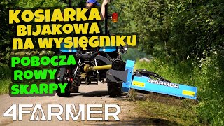 Kosiarka bijakowa na wysięgniku lekka - AGLK 4FARMER :: Traktor.com.pl