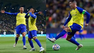 Ronaldo Amazing Header Goal For Al Nasar Vs Al Read 4-0 #alnassr #highlights #ronaldo #cr7 #2023