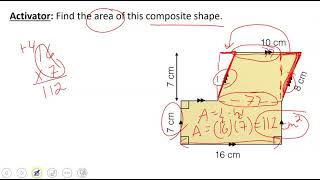 Area of a Composite Shape 2