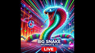 Big snake game wormate io gameplay live streaming #29 #shortsfeed #shorts Ggaming 🐍