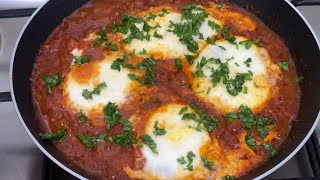 Amazing Shakshuka Egg Recipe | Poached Egg in Tomato Sauce