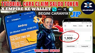 CARA YANG BENAR WITHDRAW CLAIM TOKEN DI AIRDROP X EMPIRE KE WALLET EXCHANGE - X EMPIRE LISTING DATE