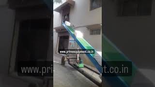 High angle inclined conveyor