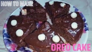 सॉफ्ट स्पन्जी ओरियो केक बिना अंडा बिना ओवन /oriyo cake 🍰🍰 recipe l By Time to cook